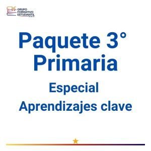 Paquete 3° Primaria Especial – Aprendizajes clave